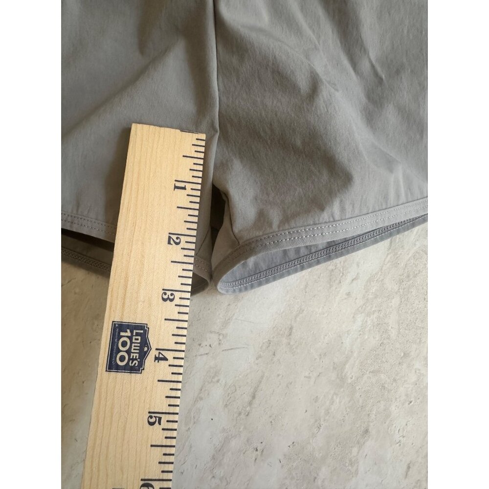 Moteepi Medium Sport Gray & Charcoal Athletic Running Shorts Yoga - Picture 10 of 11